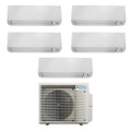 Immagine di Daikin PERFERA ALL SEASON Climatizzatore a parete penta split inverter Wi-Fi bianco | unità esterna R32 7.8 kW unità interne 5000+5000+5000+5000+21000 BTU 5MXM90A9+CTXM[15|15|15|15]A+FTXM[60]A