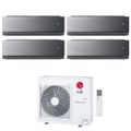 Immagine di LG ARTCOOL Mirror AI Climatizzatore a parete quadri split inverter Wi-Fi mirror | unità esterna R32 8.8 kW unità interne 9000+9000+12000+18000 BTU MU5R30.U42+AA[09|09|12|18]SP.NS1