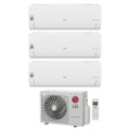 Immagine di LG LIBERO SMART Climatizzatore a parete trial split inverter Wi-Fi bianco | unità esterna R32 6.2 kW unità interne 7000+7000+9000 BTU MU3R21.U23+MS[07|07]ET.NSA+S[09]EC.NSJS