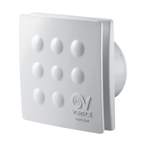 Immagine di Vortice PUNTO FOUR 100 MFO 100/4" aspiratore elicoidale da muro, senza timer 11145