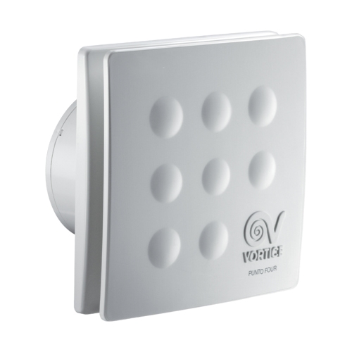 Immagine di Vortice PUNTO FOUR 100 MFO 100/4" aspiratore elicoidale da muro, senza timer 11145