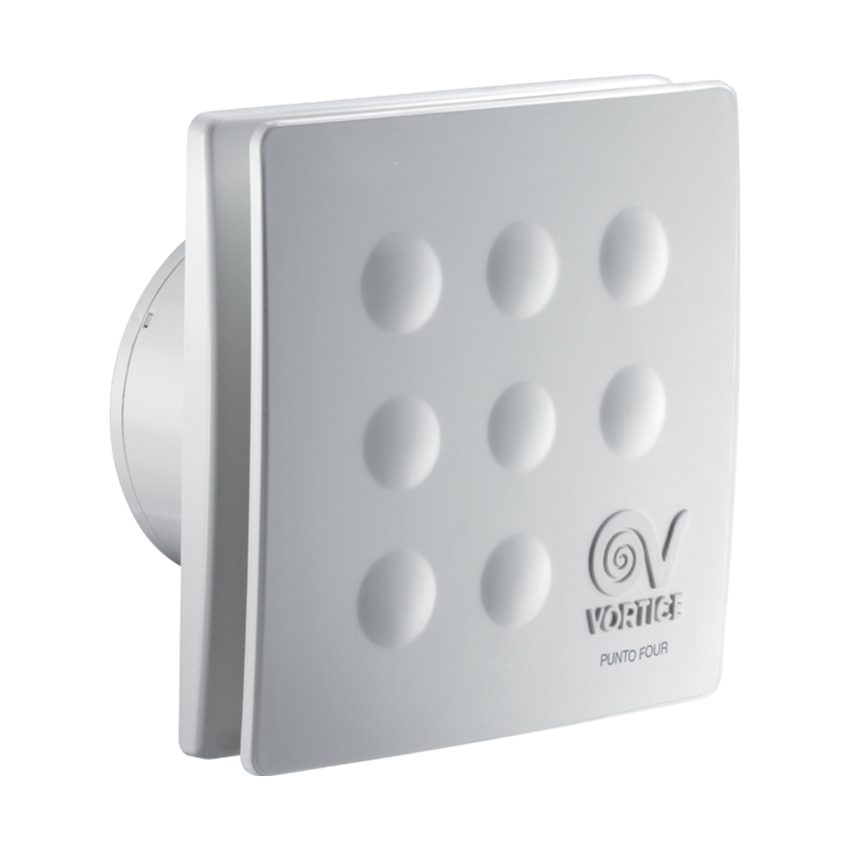 Immagine di Vortice PUNTO FOUR 100 MFO 100/4" aspiratore elicoidale da muro, senza timer 11145