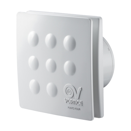 Immagine di Vortice PUNTO FOUR 120 MFO 120/5" aspiratore elicoidale da muro, senza timer 11147