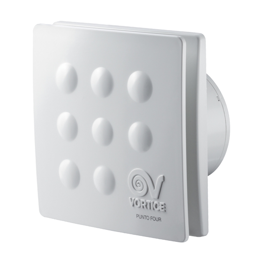 Immagine di Vortice PUNTO FOUR 120 MFO 120/5" aspiratore elicoidale da muro, senza timer 11147