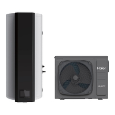 Immagine di Haier MULTI 3S sistema per raffrescamento, riscaldamento a acqua calda sanitaria, serbatoio acqua da 94 L a parete | unità esterna 5.5 kW 3U55S2WR1FA+AN100S2ST1FA