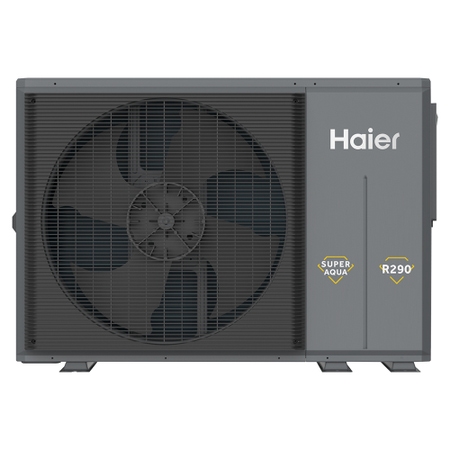 Immagine di Haier Pompa di calore aria-acqua split trifase R290, 16 kW AW16NHVGHA
