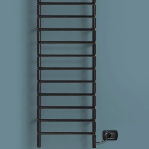 Immagine di Deltacalor FOX23 ELECTRIC scaldasalviette H.111,5 L.40,5 cm, colore bianco FOX23E103040TB