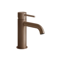 Immagine di Gessi 316 FLESSA miscelatore lavabo, senza scarico, con flessibili di collegamento, finitura copper brushed PVD 54002#708