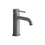 Immagine di Gessi 316 FLESSA miscelatore lavabo, senza scarico, con flessibili di collegamento, finitura steel brushed 54002#239