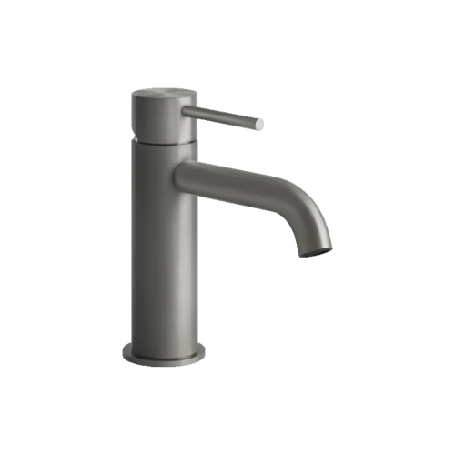 Immagine di Gessi 316 FLESSA miscelatore lavabo, senza scarico, con flessibili di collegamento, finitura steel brushed 54002#239