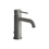 Immagine di Gessi 316 FLESSA miscelatore lavabo con scarico e flessibili di collegamento, finitura steel brushed 54001#239