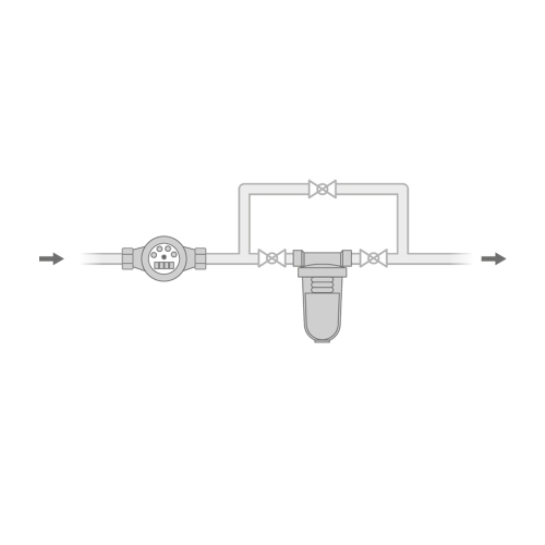 Immagine di Gel DOSAPHOS 700 PLANT dosatore proporzionale anticalcare e anticorrosione per impianti idrici con ricarica in polvere, attacchi 1" 10507000