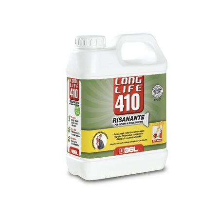 Immagine di Gel LONG LIFE 410 risanante per impianti termici a radiatori o sottopavimento parzialmente compromessi, 1 litro 11316611