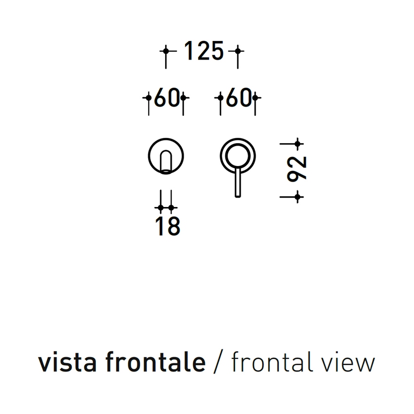 Immagine di Flaminia STIL miscelatore monocomando P.15 cm ad incasso per lavabo, senza scarico, corpo incasso incluso, finitura acciaio spazzolato ST3058ACC