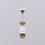 Immagine di Cielo Piletta universale click clack finitura bronzo, con coperchio in ceramica colore talco finitura opaco PIL01BRTL