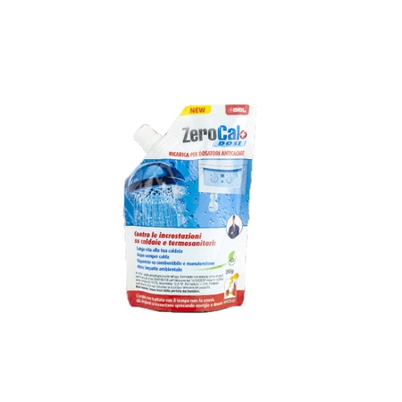 Immagine di Gel ZEROCAL+ DOSE prodotto anticalcare liquido pronto all'uso, tanica da 250 g 10701940