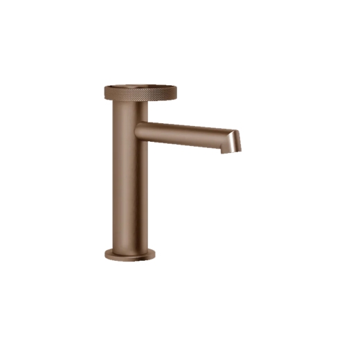 Immagine di Gessi ANELLO miscelatore lavabo H.16 cm senza scarico, con flessibili di collegamento, finitura copper brushed PVD 63302#708