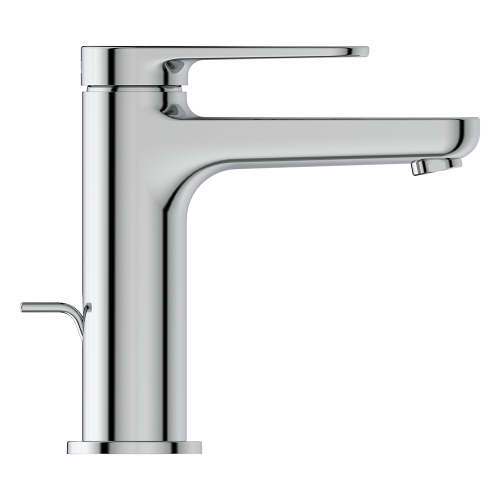 Immagine di Ideal Standard CERAFINE O miscelatore monocomando H.15 cm per lavabo, con asta di comando e scarico piletta da 1-1/4", finitura cromo BD908AA