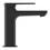Immagine di Ideal Standard CERAFINE O miscelatore monocomando H.15 cm per lavabo, scarico piletta Click-Clack e sistema BlueStart, colore nero finitura opaco BD965XG