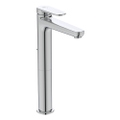 Immagine di Ideal Standard CERAFINE O miscelatore monocomando H.29 cm per lavabo, con asta di comando e scarico piletta da 1-1/4", con sistema BlueStart, finitura cromo BD774AA