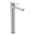 Immagine di Ideal Standard CERAFINE O miscelatore monocomando H.29 cm per lavabo, senza asta di comando e scarico piletta, con sistema BlueStart, finitura cromo BD773AA