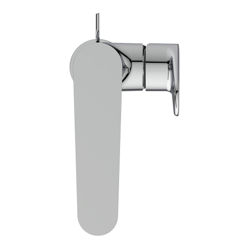 Immagine di Ideal Standard CERAFINE O miscelatore monocomando per lavabo, con asta di comando e scarico piletta da 1-1/4", comando laterale, finitura cromo BC703AA