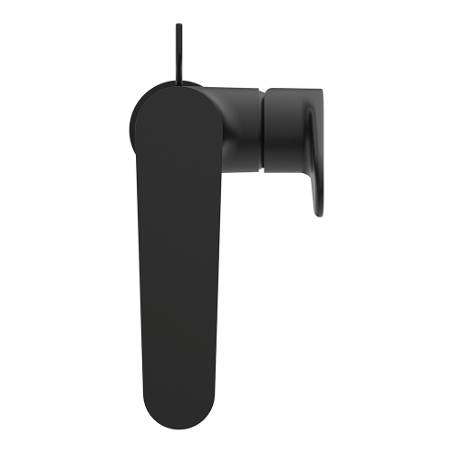 Immagine di Ideal Standard CERAFINE O miscelatore monocomando per lavabo, con asta di comando e scarico piletta da 1-1/4", comando laterale, colore nero finitura opaco BC703XG