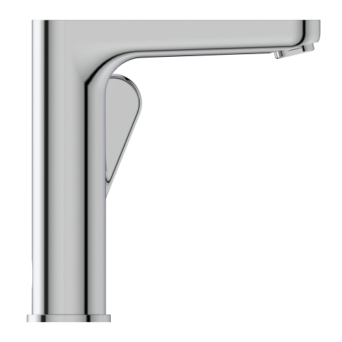 Immagine di Ideal Standard CERAFINE O miscelatore monocomando per lavabo, senza asta di comando e scarico piletta, comando laterale, finitura cromo BC555AA