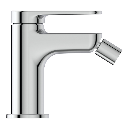 Immagine di Ideal Standard CERAFINE O miscelatore monocomando P.13 cm per bidet, scarico piletta Click-Clack, finitura cromo BD910AA