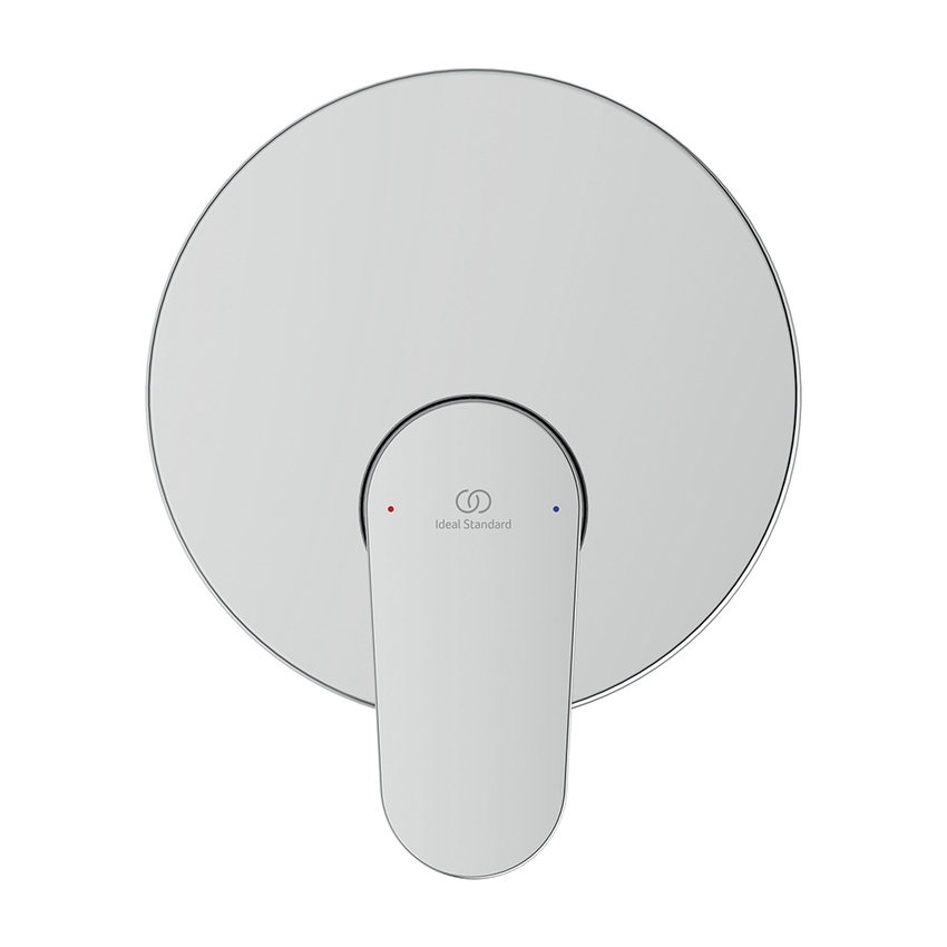 Immagine di Ideal Standard CERAFINE O miscelatore monocomando ad incasso per doccia, con sistema Eko, corpo incasso incluso, finitura cromo A7192AA