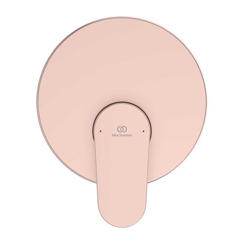 Immagine di Ideal Standard CERAFINE O miscelatore monocomando ad incasso per doccia, con sistema Eko, corpo incasso incluso, colore rosè A7192RO
