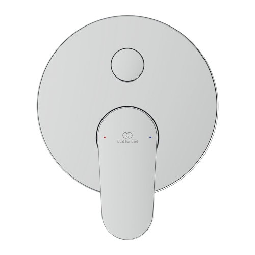 Immagine di Ideal Standard CERAFINE O miscelatore monocomando ad incasso per vasca/doccia, con deviatore, corpo incasso incluso, finitura cromo A7193AA