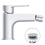 Immagine di Ideal Standard CERAFINE O miscelatore monocomando P.18 cm per bidet, scarico piletta Click-Clack, colore matt silver BD716SI
