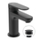 Immagine di Ideal Standard CERAFINE O miscelatore monocomando H.13 cm per lavabo, scarico piletta Click-Clack e sistema BlueStart, colore nero finitura opaco BD964XG
