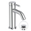 Immagine di Ideal Standard CERALINE miscelatore monocomando H.15 cm per lavabo, con piletta Click-Clack, con sistema BlueStart, finitura cromo BD759AA