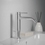 Immagine di Ideal Standard CERALINE miscelatore monocomando H.19 cm per lavabo, con asta di comando e scarico piletta da 1-1/4", finitura cromo BD847AA
