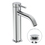 Immagine di Ideal Standard CERALINE miscelatore monocomando H.19 cm per lavabo, con piletta Click-Clack, con sistema BlueStart, finitura cromo BD959AA