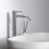 Immagine di Ideal Standard CERALINE miscelatore monocomando H.31 cm per lavabo, con asta di comando e scarico piletta da 1-1/4", con sistema BlueStart, finitura cromo BD763AA