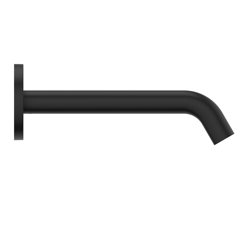 Immagine di Ideal Standard CERALINE bocca di erogazione P.19 cm, per vasca, colore nero finitura opaco BD973XG