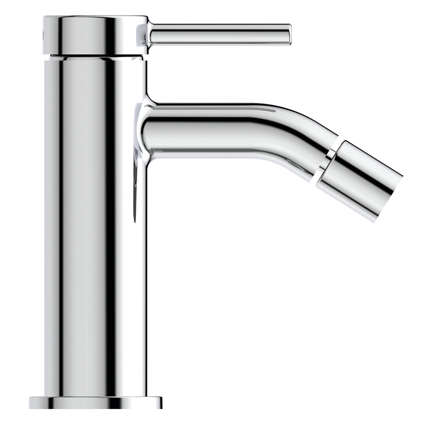 Immagine di Ideal Standard CERALINE miscelatore monocomando H.14 cm per bidet, con piletta Click-Clack, finitura cromo BD849AA