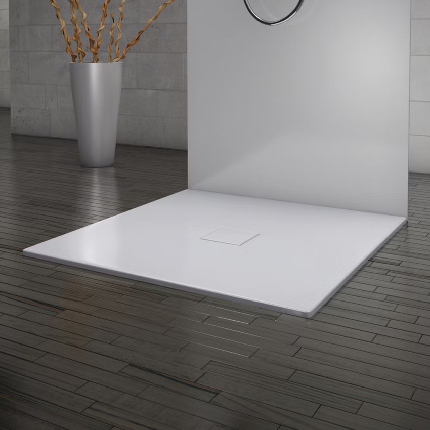 Immagine di Kaldewei CONOFLAT piatto doccia rettangolare L.140 P.90 cm, colore bianco alpino 466500012001