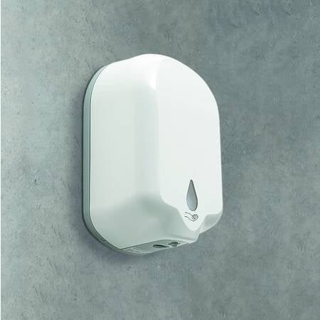 Immagine di Colombo Design CONTRACT distributore elettronico di sapone e gel ignienizzante touchless, coloore bianco B99870-BI