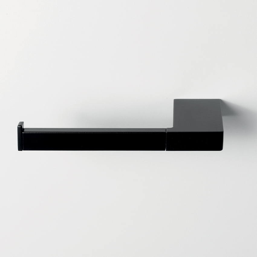 Immagine di Colombo Design MINIQ porta rotolo sinistro, a parete, finitura cromo B5008SCR