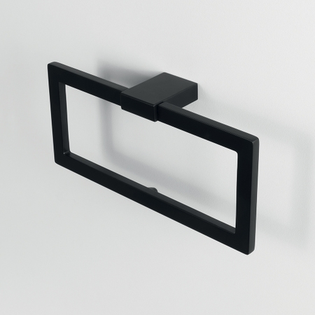 Immagine di Colombo Design MINIQ porta salvietta ad anello, a parete, finitura cromo B50310CR