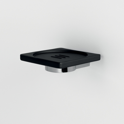 Immagine di Colombo Design MINIQ porta sapone a parete, finitura cromo B50010CR-RNE