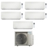 Immagine di Daikin STYLISH R32 Climatizzatore a parete penta split inverter Wi-Fi bianco | unità esterna 7.8 kW unità interne 5000+5000+12000+12000+18000 BTU 5MXM90A9+CTXA[15|15]AW+FTXA[35|35|50]AW