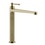 Immagine di Gessi VENTI20 miscelatore lavabo H.32 cm, senza scarico e flessibili di collegamento, finitura brass brushed PVD 65004#727
