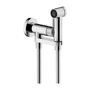 Immagine di Nobili RESPIRO doccetta monogetto per wc, con flessibile 100 cm, finitura cromo AV131600CR