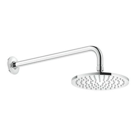 Immagine di Gessi INCISO SHOWER soffione anticalcare rotondo Ø 20 cm, orientabile, finitura cromo 58148#031