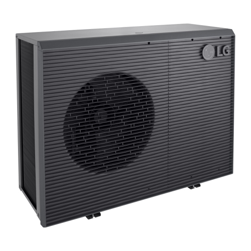 Immagine di LG THERMA V R290 sistema idronico composto da pompa di calore trifase 9 kW e unità interna CONTROL BOX HM093HF.UB40+PHCS0.ENCXLEU